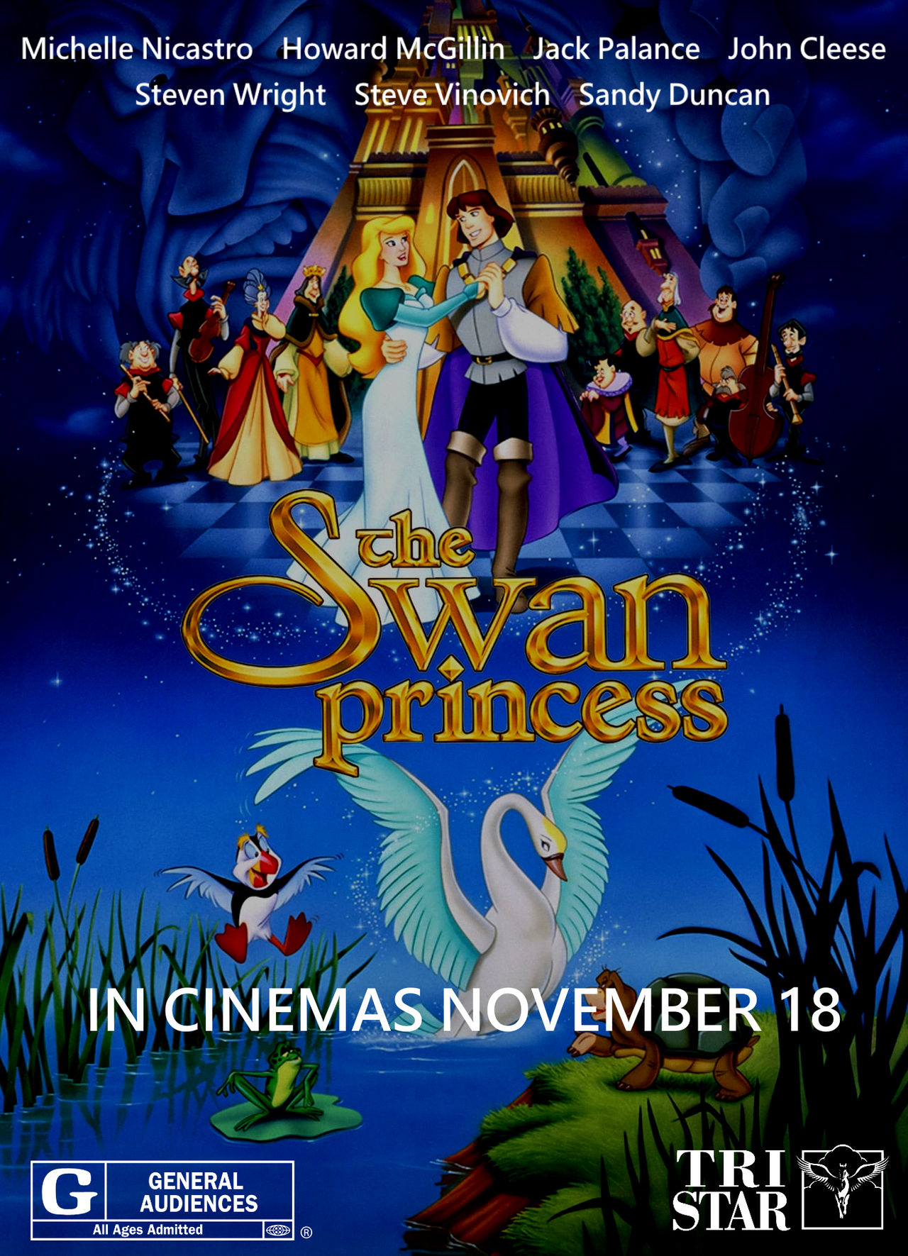 The Swan Princess 1994 As A TriStar Movie By Appleberries22 On DeviantArt the-swan-princess-1994-as-a-tristar-movie-by-appleberries22-on-deviantart