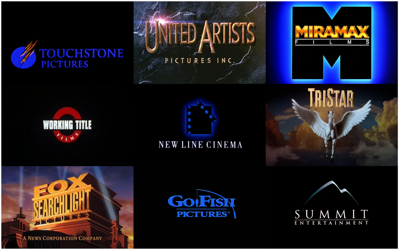 Nine Minor Film Studios from 1990-1996 OS Logos by Appleberries22 on ...