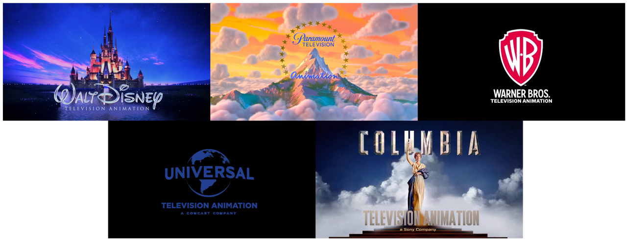 Future of Five Major TV Animators onscreen logo by Appleberries22 on ...