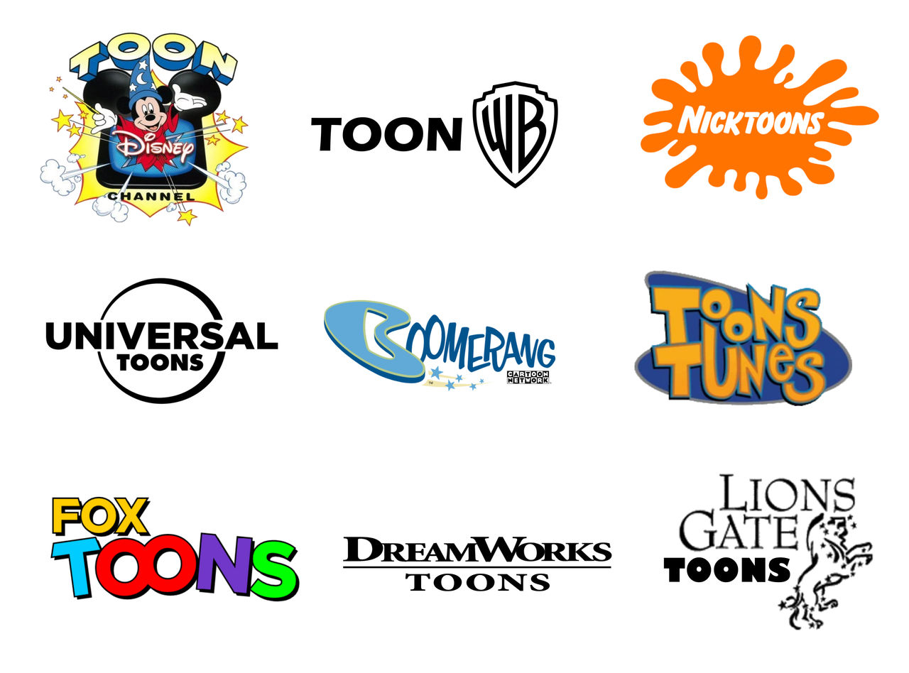 Nine Cartoon Rerun Networks from 1990 to 1996 by Appleberries22 on ...