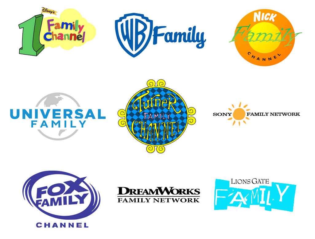 Nine Family Networks from 1990-1996 by Appleberries22 on DeviantArt