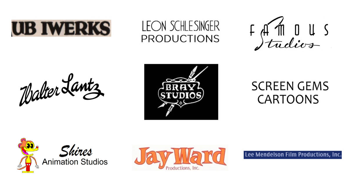 Nine Past Animation Studios from 1990-1996 by Appleberries22 on DeviantArt