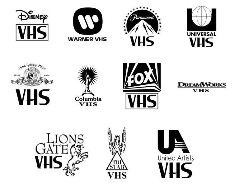 Eleven VHS Labels from 1984-1987 by Appleberries22 on DeviantArt