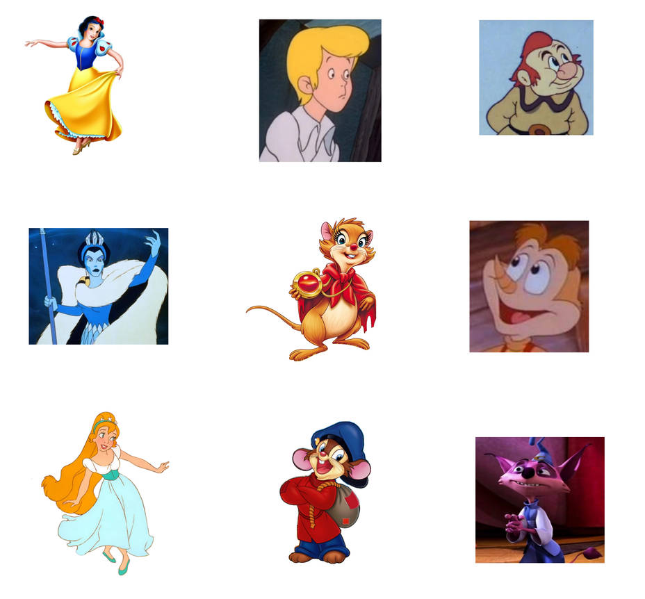 Nine Film Animators from 1990-1996 Mascots by Appleberries22 on DeviantArt