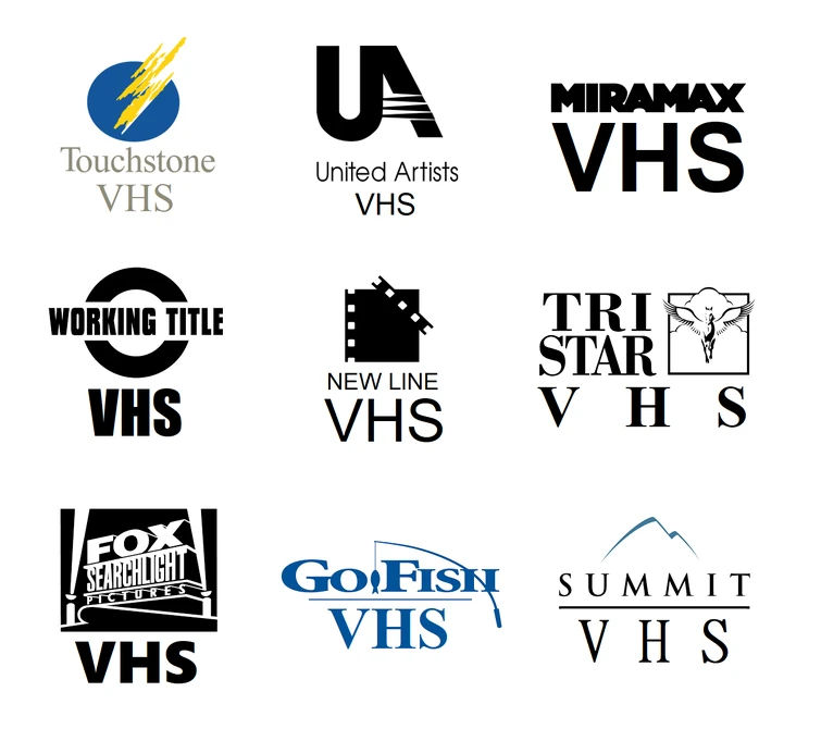 Nine Minor VHS Labels from 1990-1996 by Appleberries22 on DeviantArt