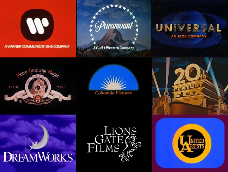 Logos Initial Films Nine Major Film Studios from 1968-1983 OS logos by Appleberries22 on ...
