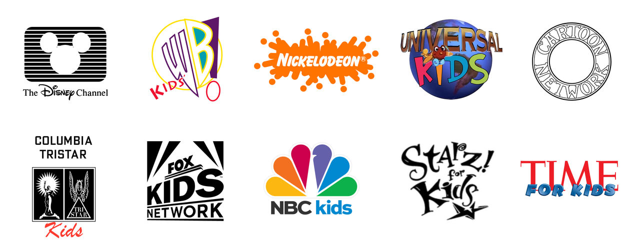 1995 Transparent Ten Kids Networks from 1987-1990 by Appleberries22 on DeviantArt