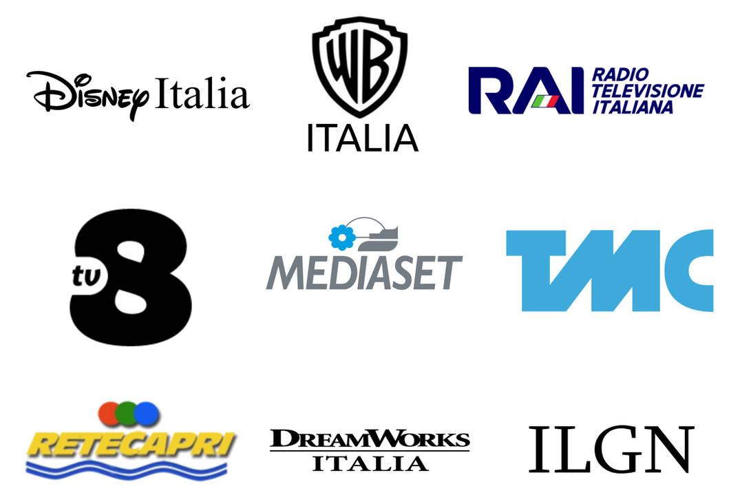 Nine Italian Networks from 1990-1996 by Appleberries22 on DeviantArt