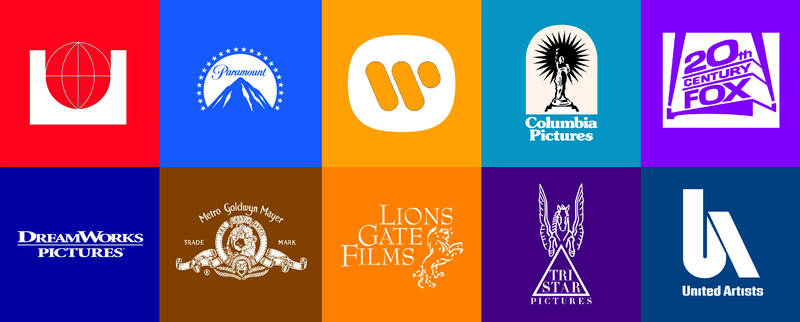 Movie Studios Colours from 1983-1984