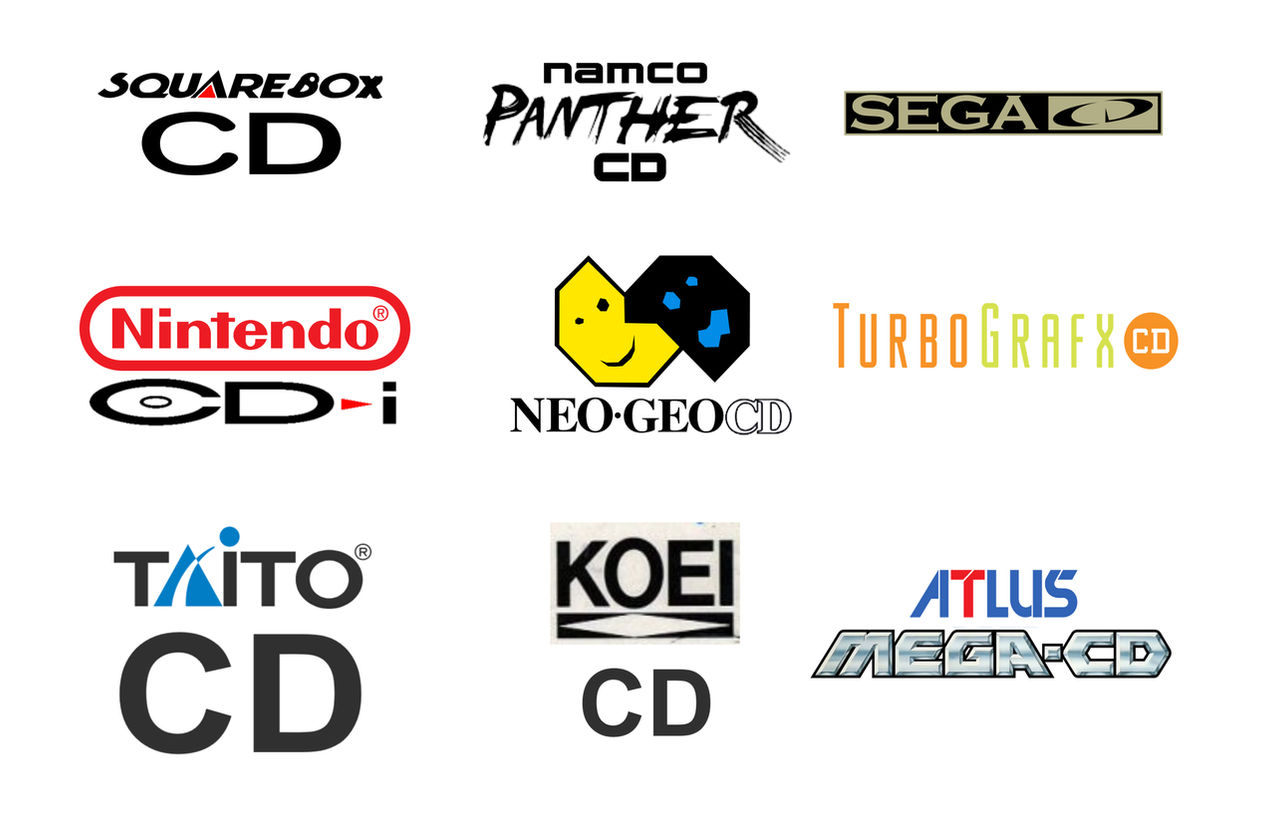 Nine CD-Rom Video Game Consoles from 1990-1996 by Appleberries22 on ...