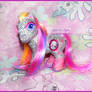 Pink bejeweled - pony