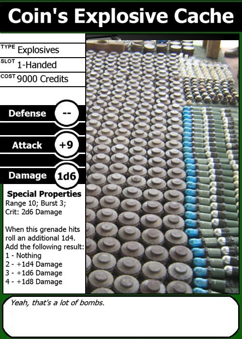 Coin's Explosive Cache by Invidlord on DeviantArt