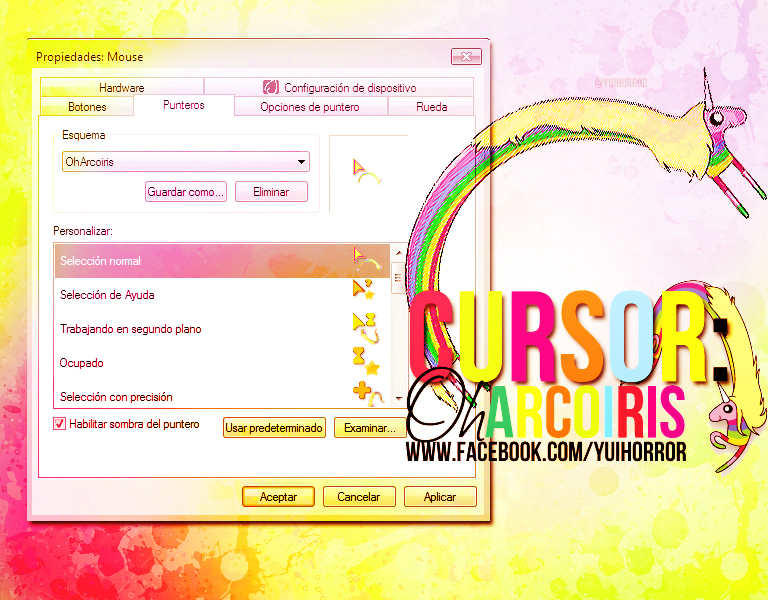 Cursor Arcoiris