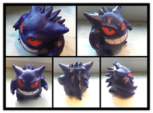 Gengar sculpture