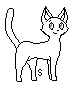 Pixel cat base