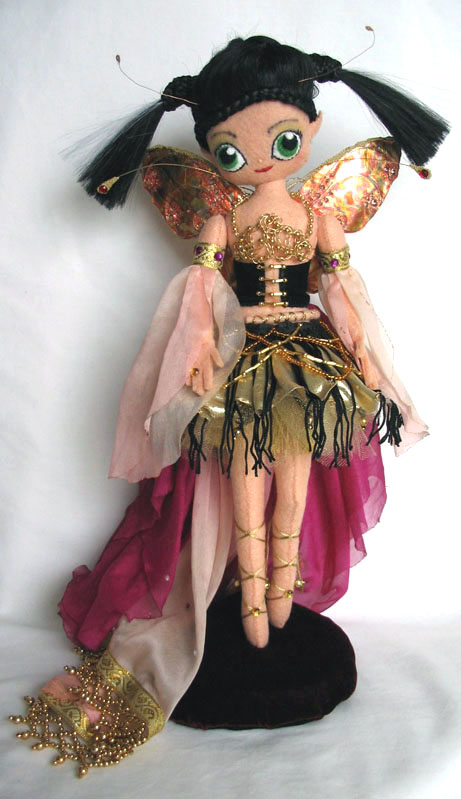 Felt Fairy Doll - front