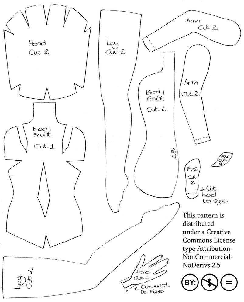 Felt Fairy Doll - pattern by impetere on DeviantArt felt-fairy-doll-pattern-by-impetere-on-deviantart