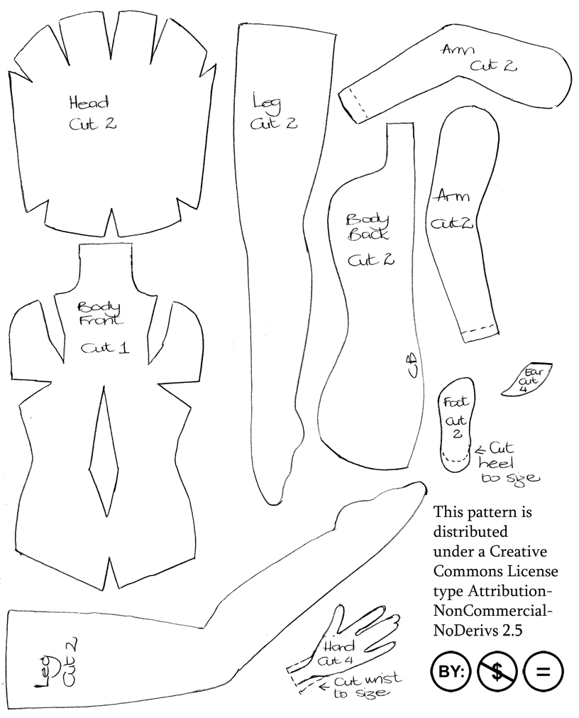 Felt Fairy Doll - pattern by impetere on DeviantArt felt-fairy-doll-pattern-by-impetere-on-deviantart