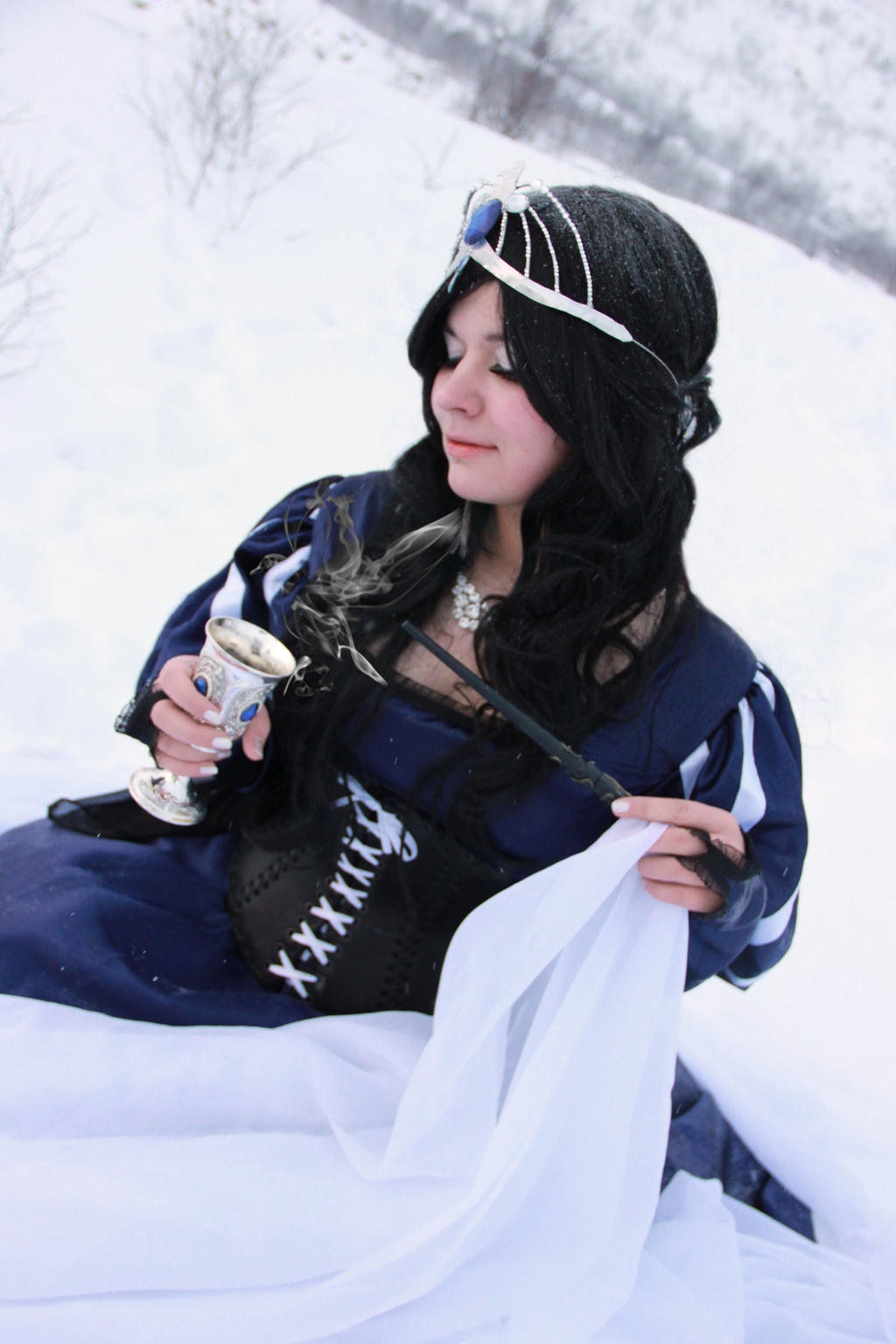 Harry Potter: Rowena Ravenclaw by BlueRabbitUsa on DeviantArt