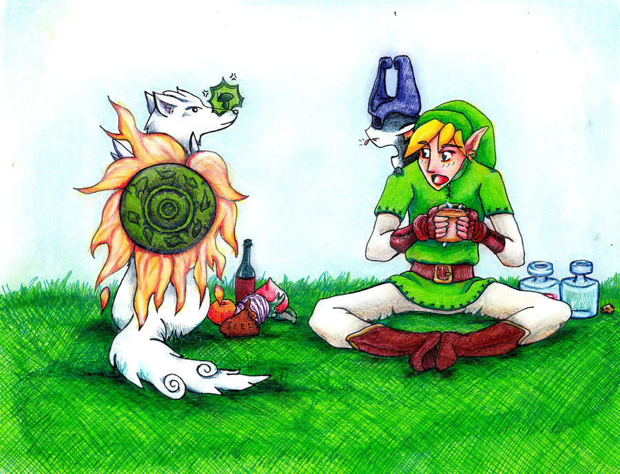 Link and Okami