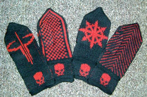 warhammer and quake mittens