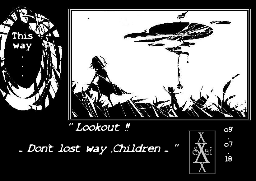 Don't lostway,children