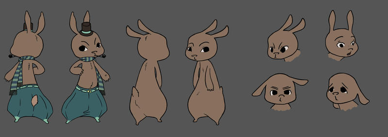 Rabbit Charactersheet by LuisaKatrin on DeviantArt