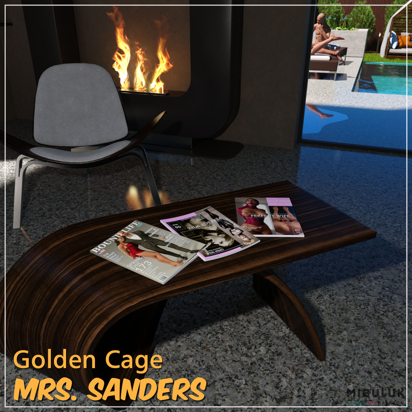 Golden Cage-Mrs. Sanders by mibuluk on DeviantArt