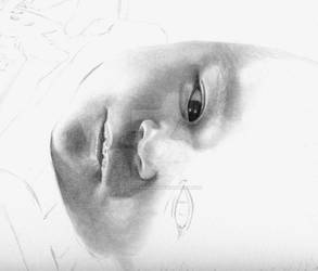 Baby portrait step 1