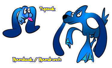 Fakemon: Pupsoak/Houndsoak (NPMahoney)