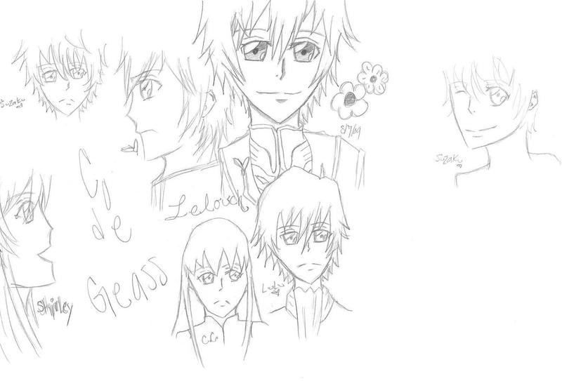Code Geass people by tragicmagicmarkers on DeviantArt