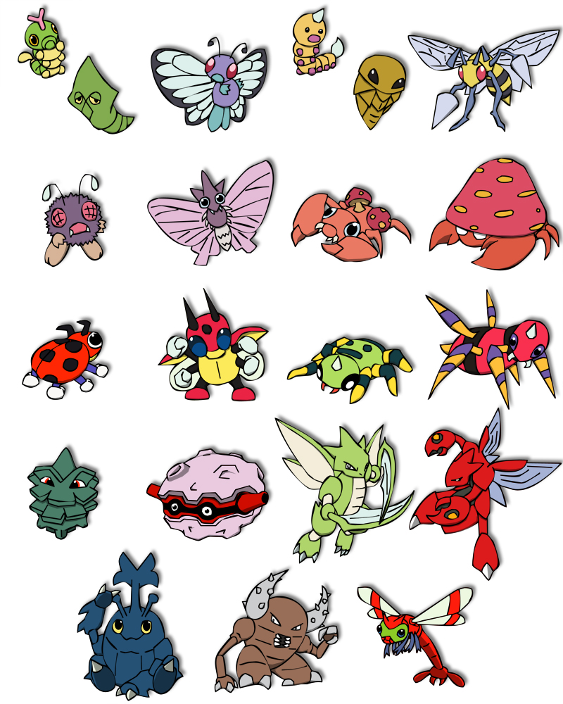 Elenco Dei Pokemon Bug