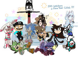 200 Watchers + New Year Collab !!
