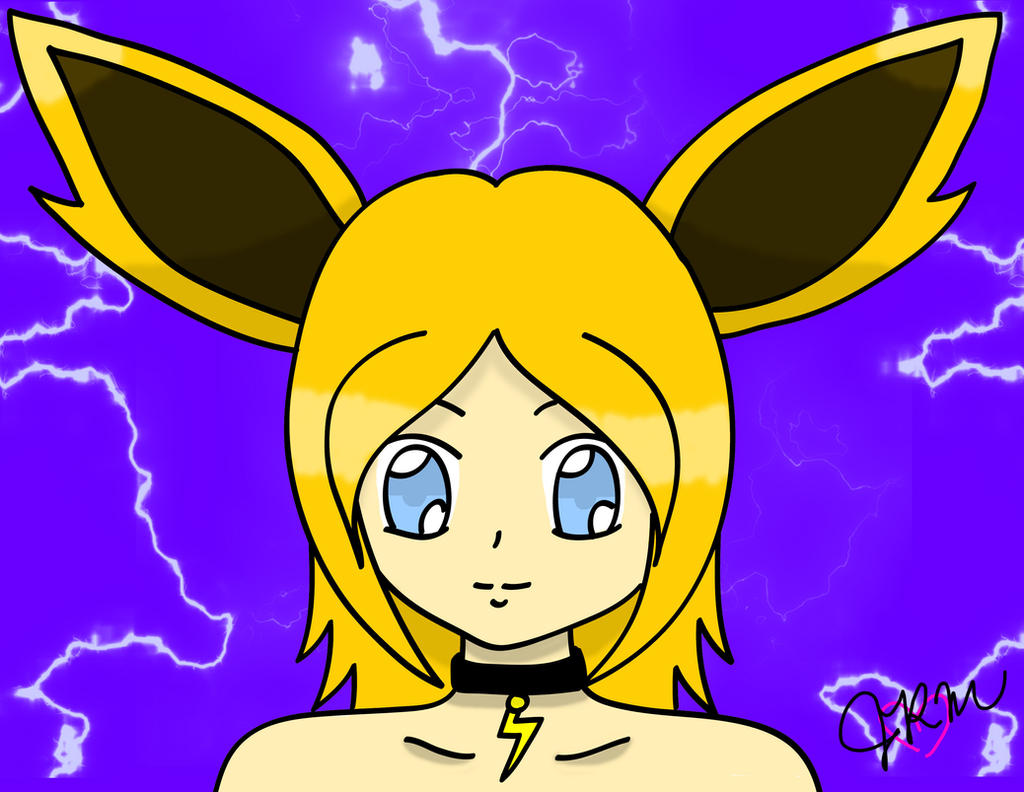 Human Female Jolteon by HunnyBunnyKagome on DeviantArt