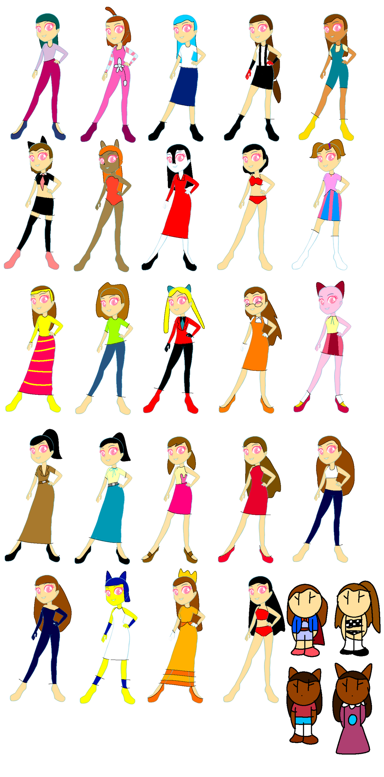 What Up Ree Ree what up girls and girls new look by Topsy-Is-Cool-45 on DeviantArt