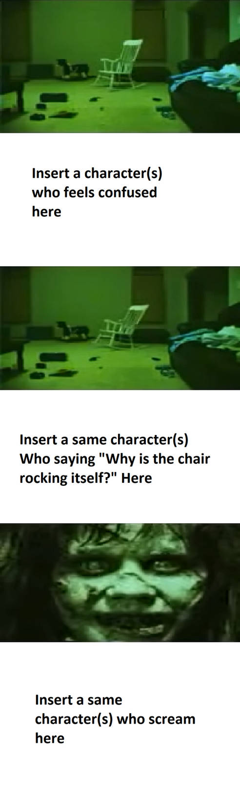 Who scared of Rocking Chair Video by KawaiiNekoNerd2007 on DeviantArt