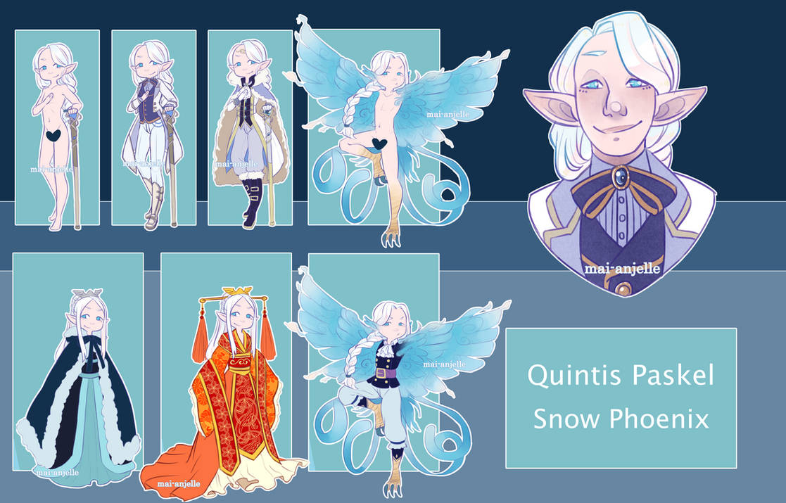 Normal Select Custom Phoenix Customs Example - Snow Phoenix by anj-does-stuff on DeviantArt