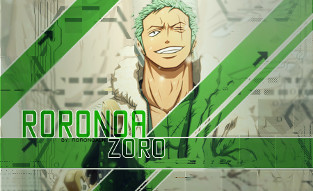 Signature #2 - Roronoa Zoro by RoronoaLN on DeviantArt
