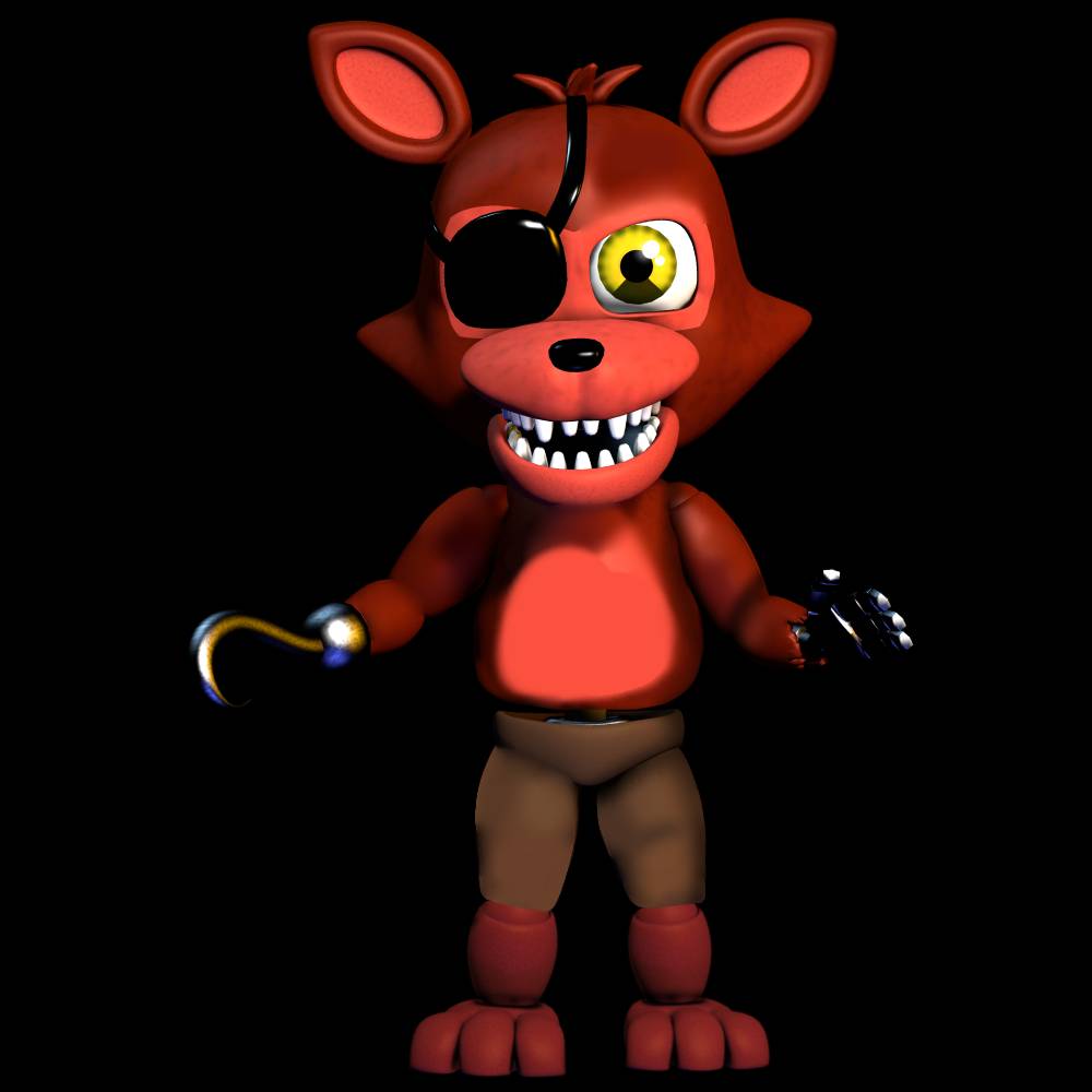 Unwithered Foxy Jumpscare by GameIAN361 on DeviantArt