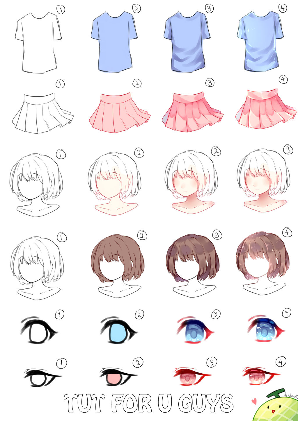 TUTORIALS by Lilianei