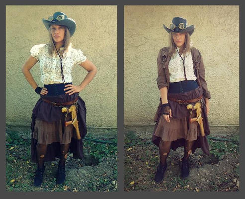 Steampunk Cowgirl Costume