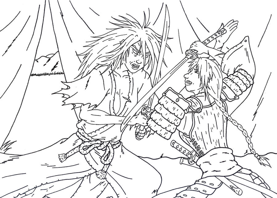 Satomi vs Kenji WIP