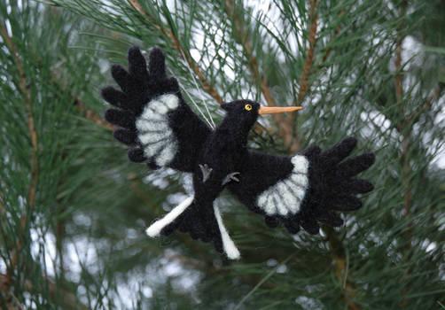 Hunger Games Inspired Mockingjay needle felted