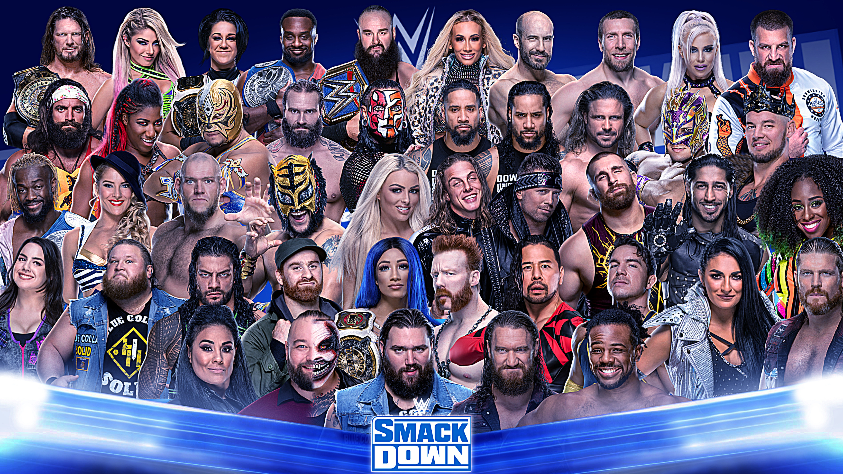 Wwe Smackdown Roster By V Mozz On Deviantart Wwe Smackdown Roster By V Mozz On Deviantart