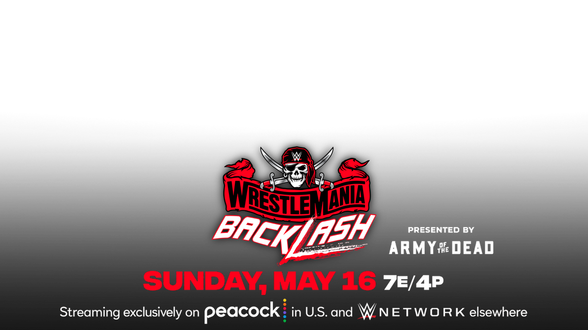 WWE WrestleMania Backlash Match Card Template 1 by VMozz on DeviantArt