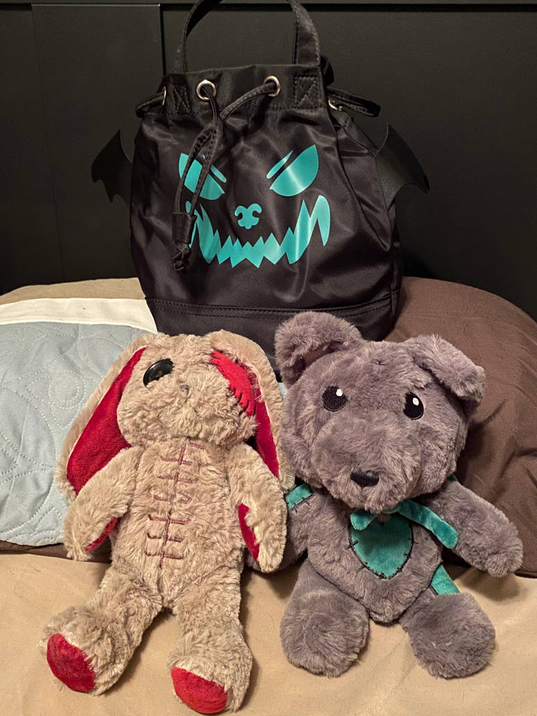 Plushie Dreadfuls White Rabbit and Toto by cutipie6 on DeviantArt