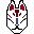 Pixel Kitsune Mask