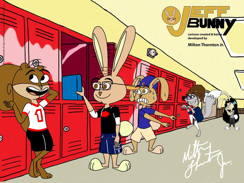 Jeff Bunny is Coming by Milton-ONE on DeviantArt