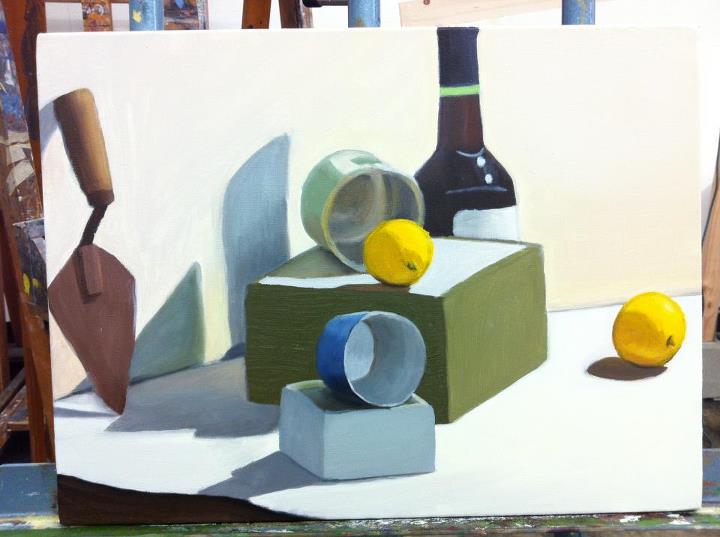 In-Class Still Life Painting