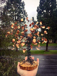 Copper Wire Tree